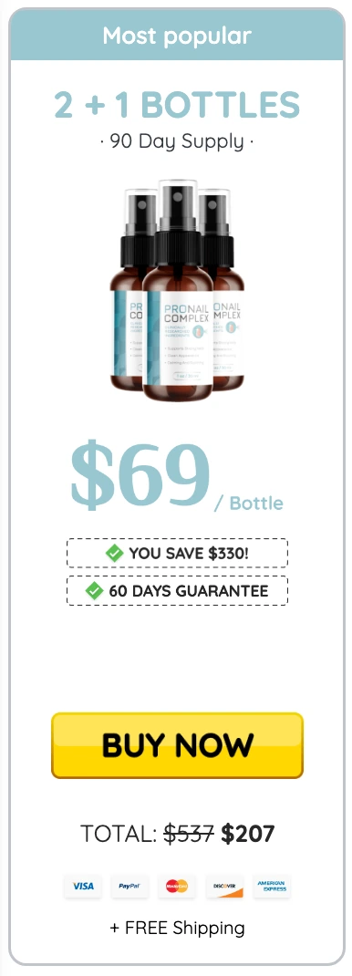 ProNail Complex 3 bottles
